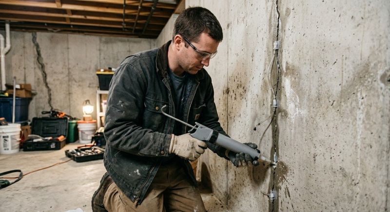 Basement Crack Repair in Lexington, SC