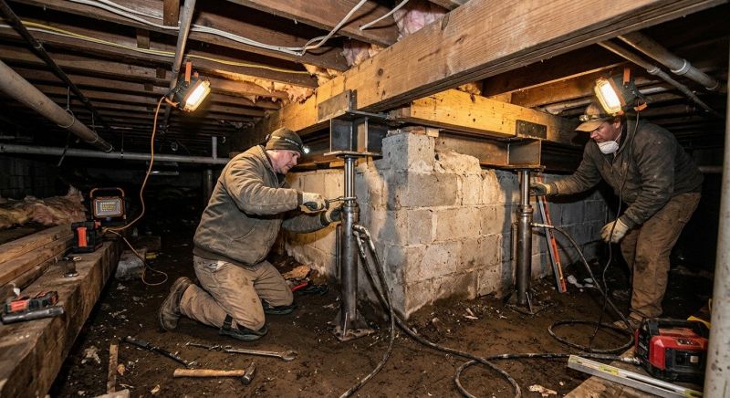Basement Foundation Repair in Lexington County, SC