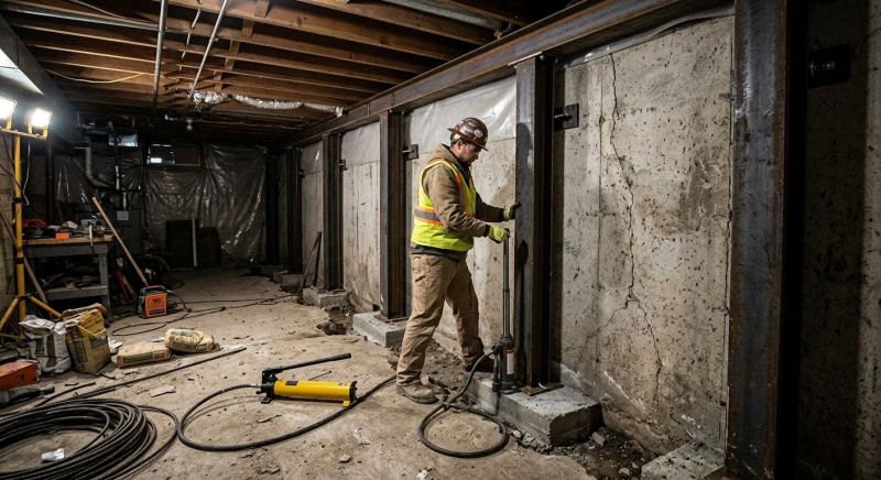 Basement Stabilization in Lexington, SC