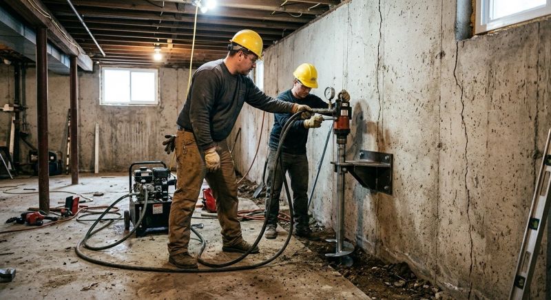 Basement Stabilization in Lexington, SC