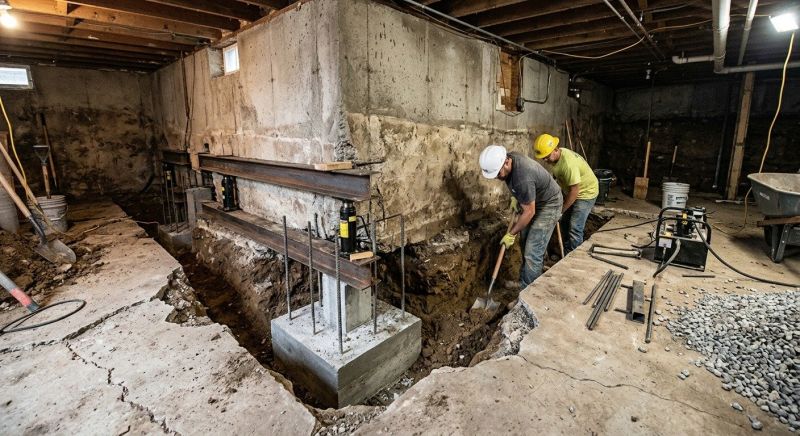 Basement Underpinning in Lexington, SC