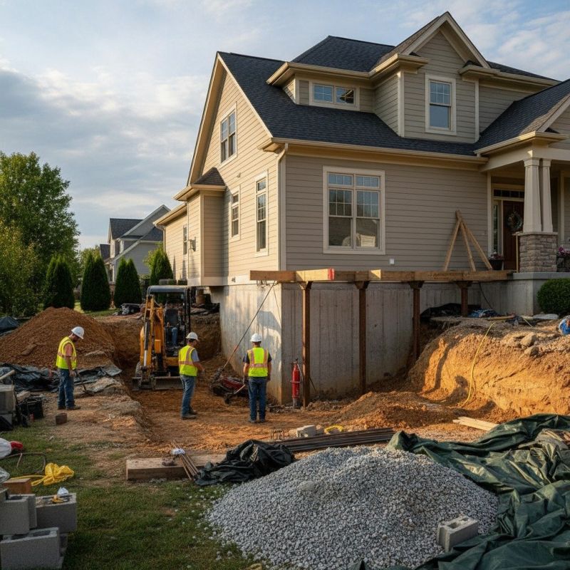 Building Foundation Repair in Columbia, SC