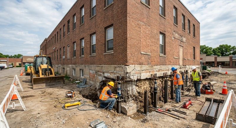 Commercial Foundation Repair in Lexington, SC