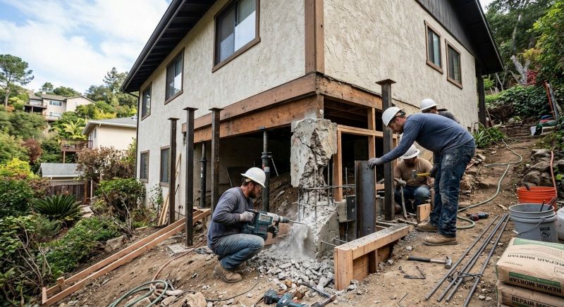 Concrete Foundation Repair in Chapin, SC
