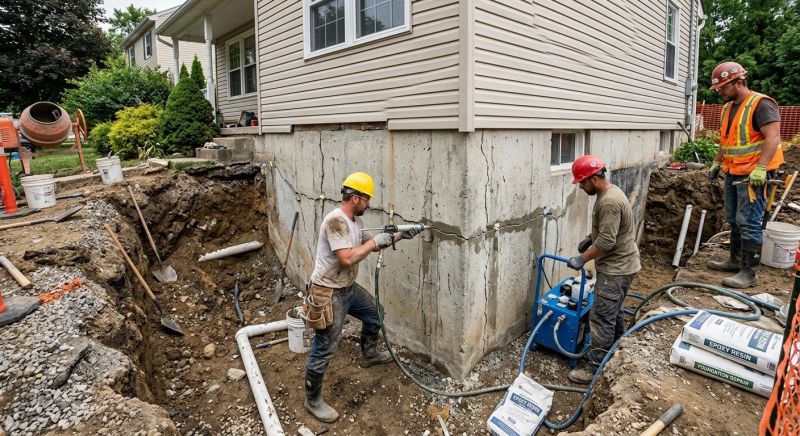 Cracked Foundation Repair in Irmo, SC