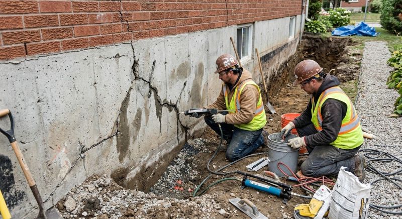 Cracked Foundation Repair in Prosperity, SC