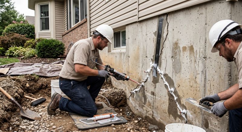 Cracked Foundation Repair in Salley, SC