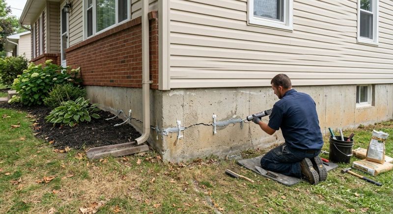 Cracked Foundation Repair in West Columbia, SC