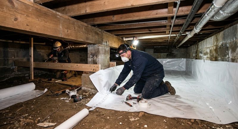 Crawl Space Leveling in Lexington, SC