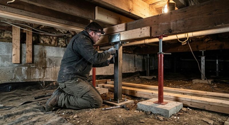 Crawlspace Structural Repair in Lexington, SC