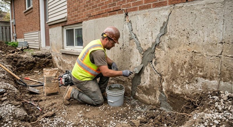 Foundation Crack Repair in Lexington, SC