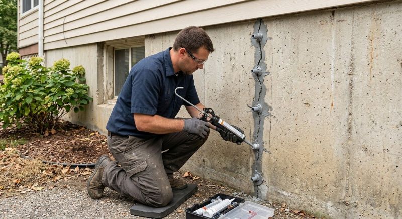 Foundation Crack Sealing in Lexington, SC