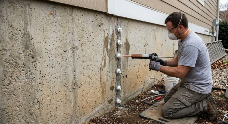 Foundation Crack Sealing in Lexington, SC