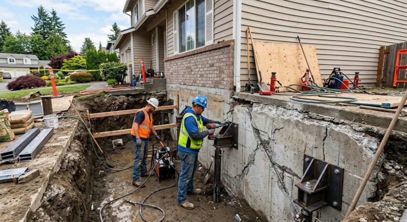 Foundation Damage Repair in Pelion, SC