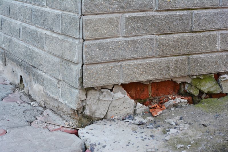 Foundation Damage Repair in Wagener, SC