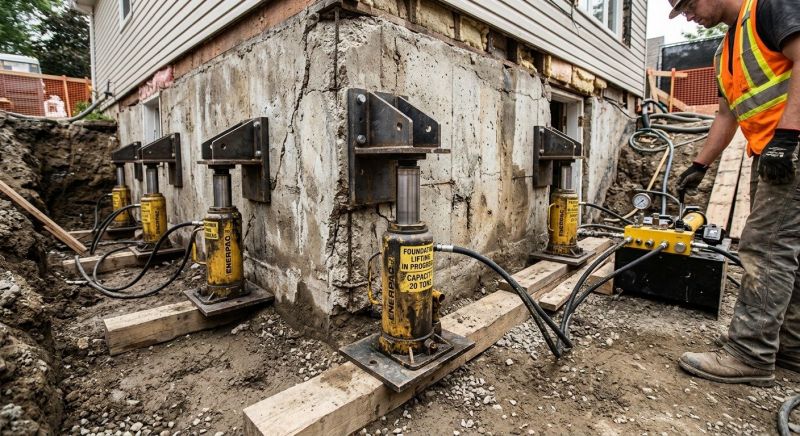 Foundation Jacking in Columbia, SC