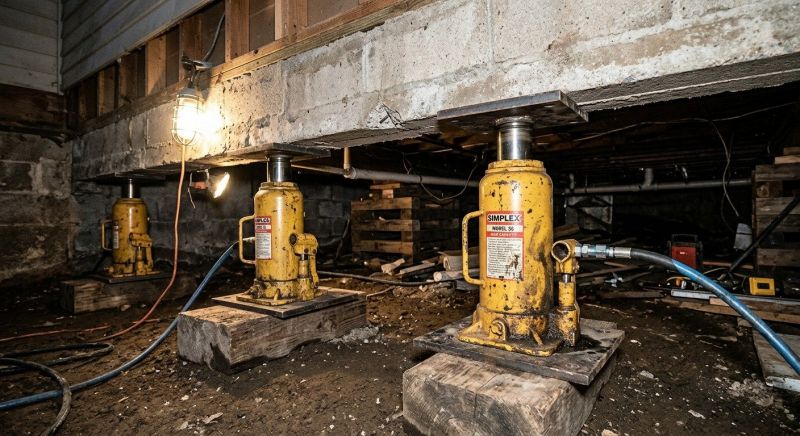 Foundation Jacking in Gilbert, SC