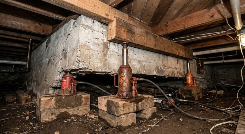 Foundation Jacking in Lexington County, SC