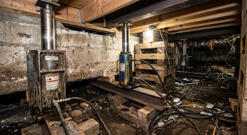 Foundation Jacking in Lexington, SC