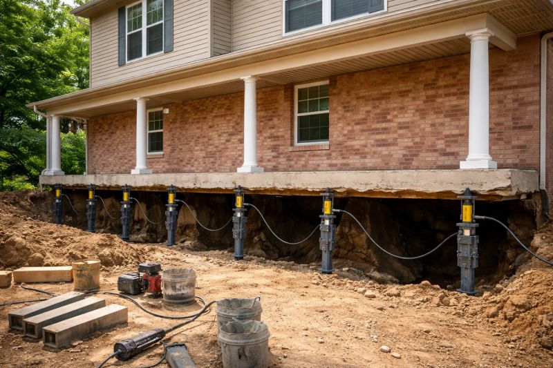 Foundation Jacking in Lexington, SC