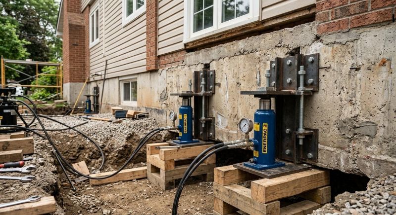 Foundation Jacking in Wagener, SC