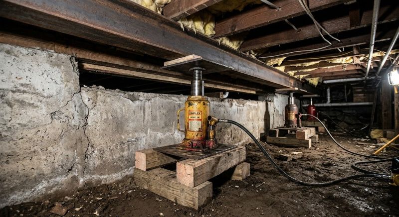 Foundation Jacking in Wagener, SC