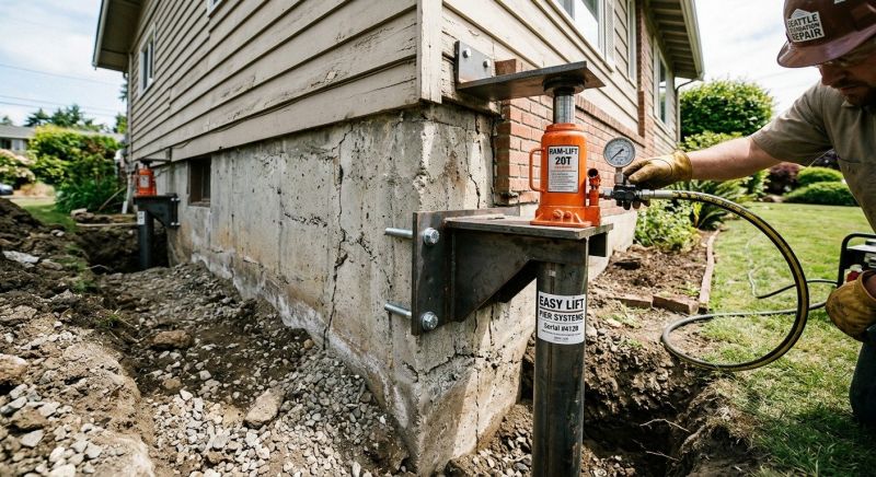 Foundation Lifting in Lexington, SC