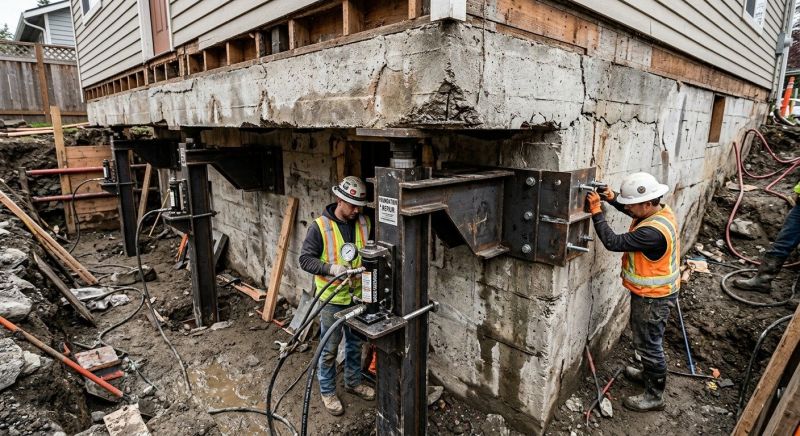 Foundation Lifting in Pelion, SC
