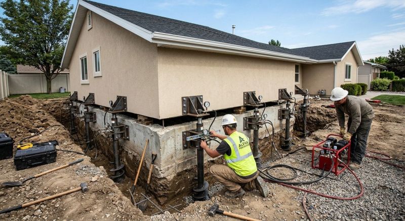 Foundation Pier Leveling in Lexington, SC