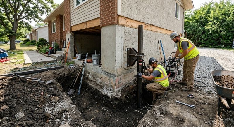 Foundation Pier Repair in Lexington, SC