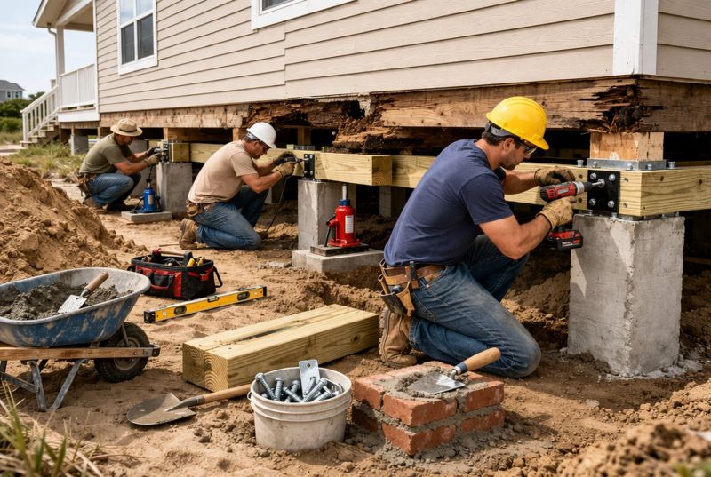Foundation Raising in Lexington County, SC