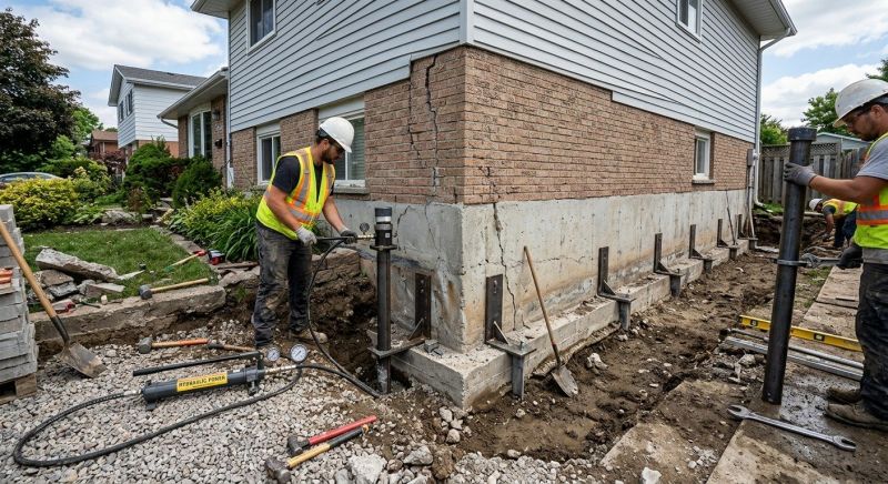 Foundation Stabilizing in Gilbert, SC