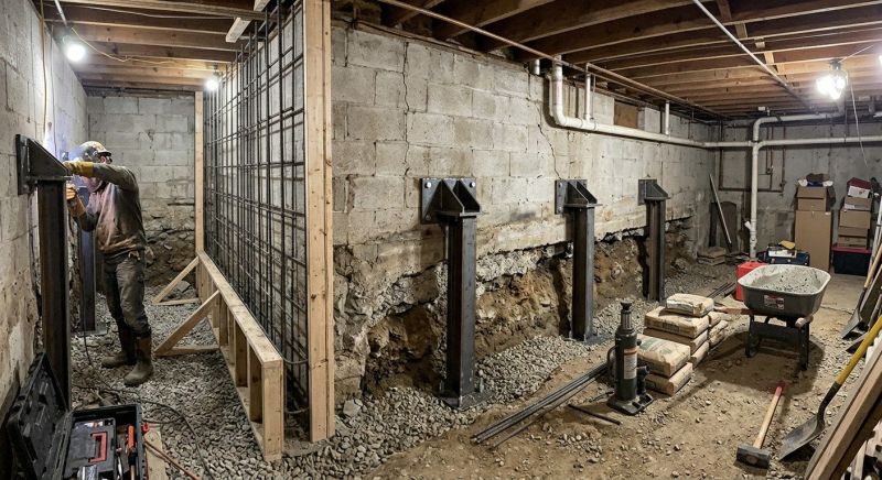 Foundation Stabilizing in Salley, SC
