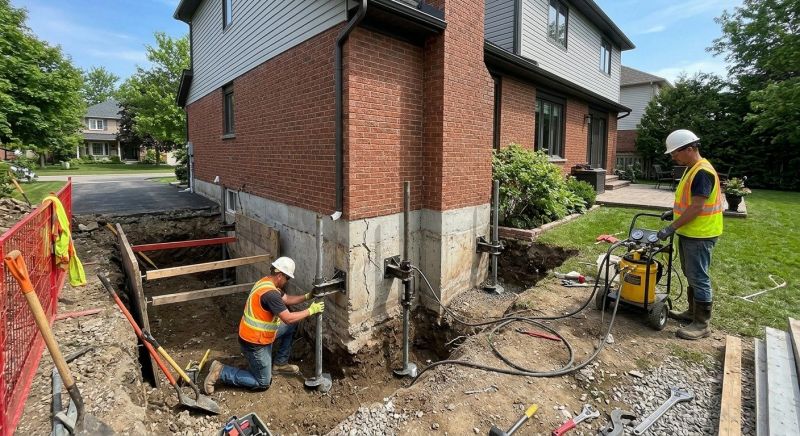 Foundation Underpinning in Lexington, SC