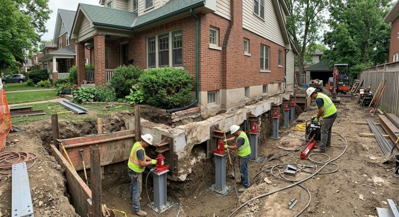 Foundation Underpinning in Lexington, SC