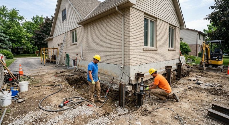 Helical Piers Installation in Lexington, SC