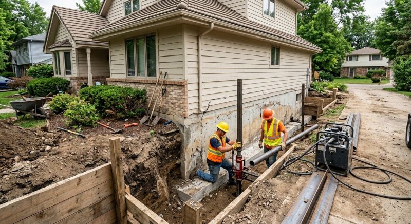House Foundation Repair in Gilbert, SC