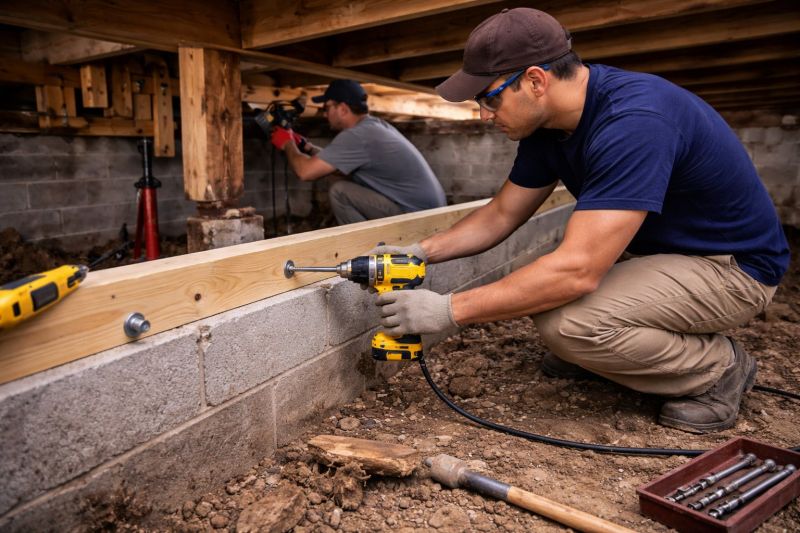 House Foundation Repair in Wagener, SC