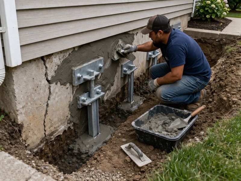 House Foundation Repair in West Columbia, SC