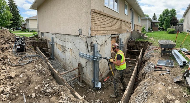 House Foundation Repair in West Columbia, SC