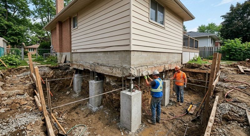 House Underpinning in Lexington, SC