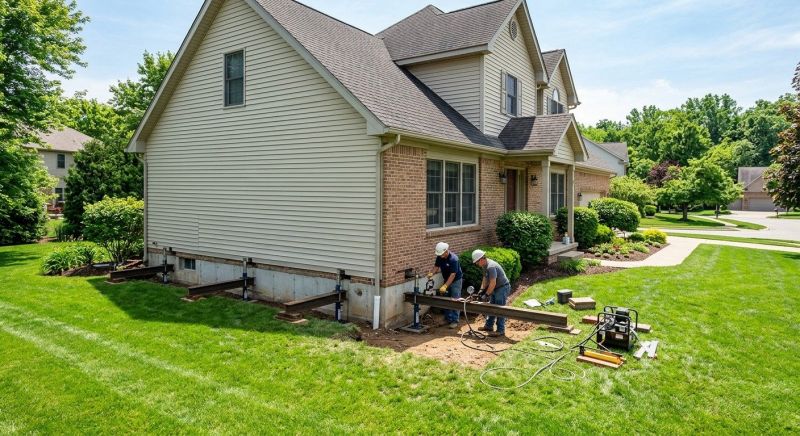 Settling Foundation Service in Columbia, SC