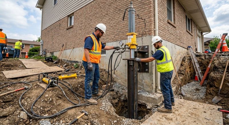 Settling Foundation Service in Prosperity, SC