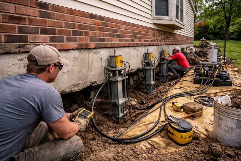 Settling Foundation Service in West Columbia, SC
