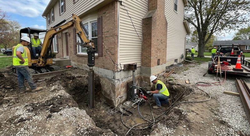 Sinking Foundation Repair in Blythewood, SC