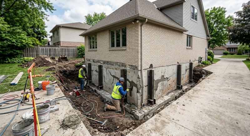 Sinking Foundation Repair in Blythewood, SC