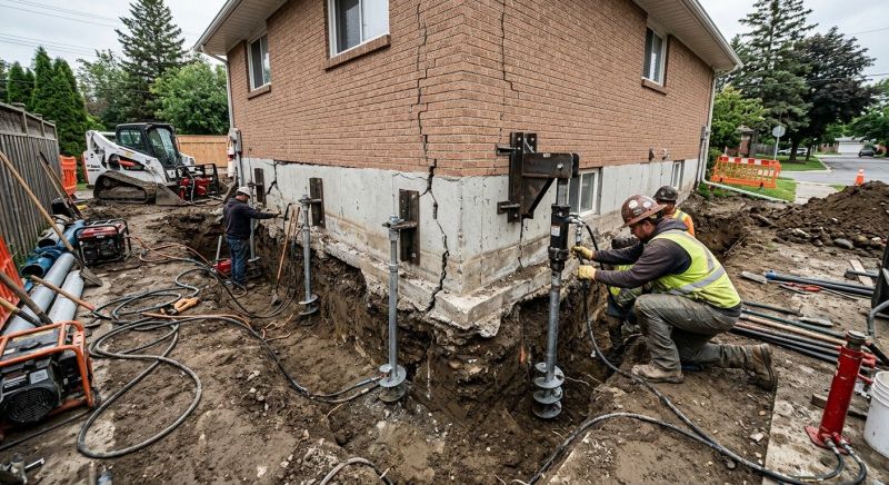 Sinking Foundation Repair in Prosperity, SC