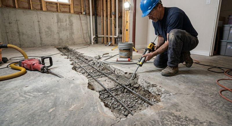 Slab Foundation Repair in Lexington, SC