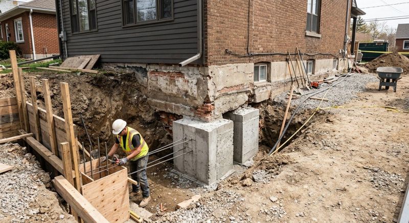 Structural Underpinning in Lexington, SC