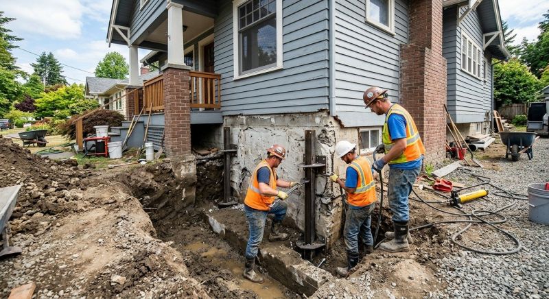 Structural Underpinning in Lexington, SC